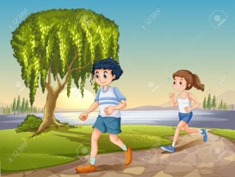 Jogging path