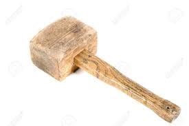 Wooden mallet